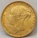 AUSTRALIA 1877 . ONE 1 SOVEREIGN . MELBOURNE . GOLD